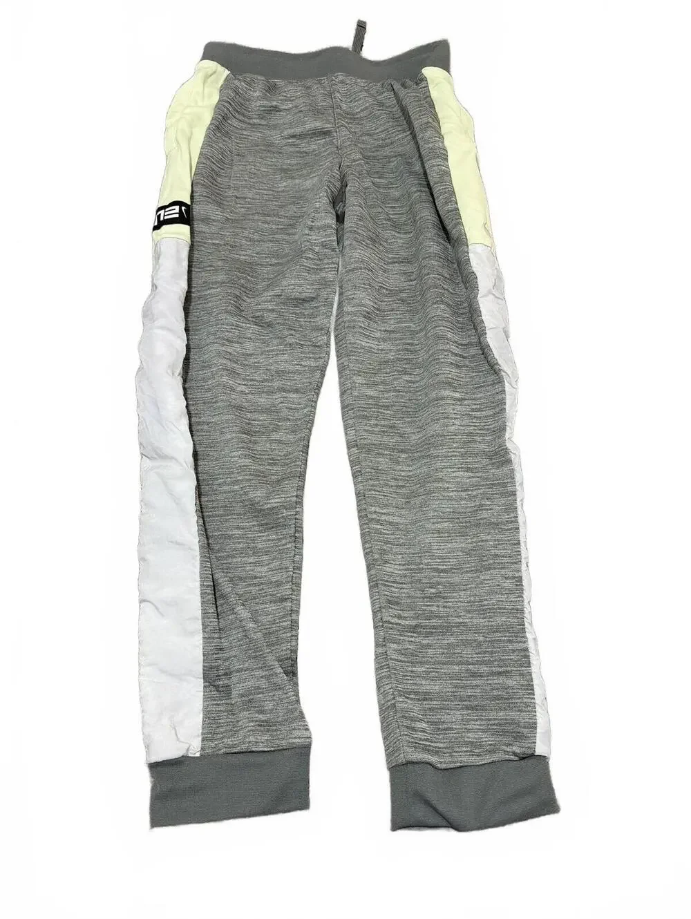 Nike Kids Boys Therma-Fit Gray White Sweatpants XL